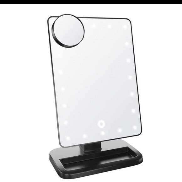Impressions Touch XL Dimmable LED Makeup Mirror w/ Bluetooth Speaker - Picture 6 of 10